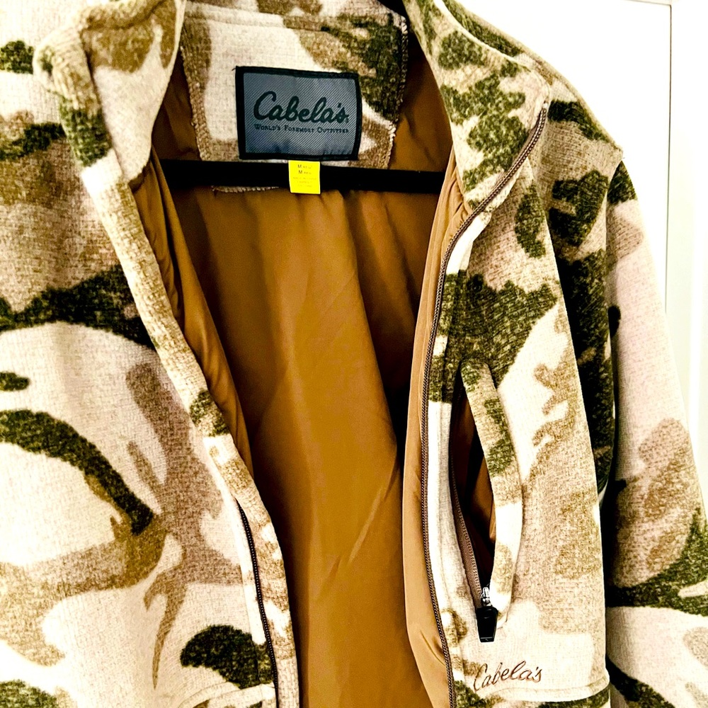 NWOT Cabela’s Fleece Camo Jacket - Picture 3 of 9